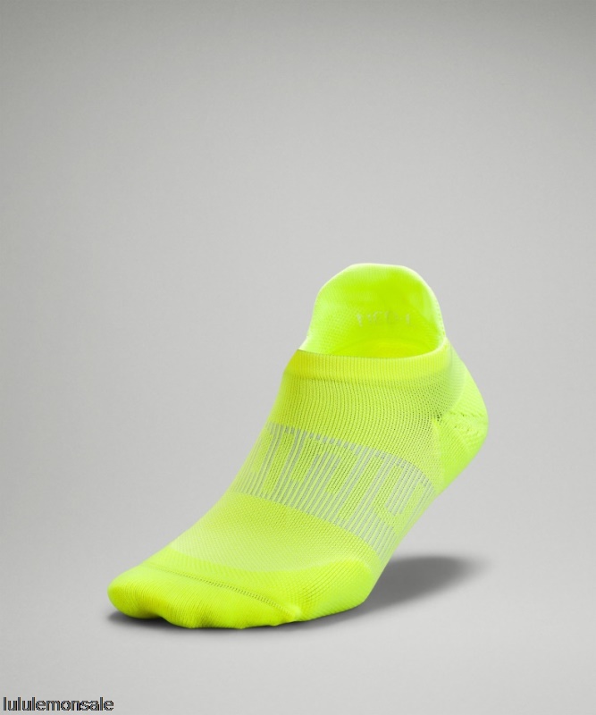 Lululemon Damen DELULU431 | Highlight Gelbe Power Stride Tab Socke